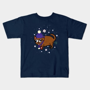 Winter Uggie Kids T-Shirt